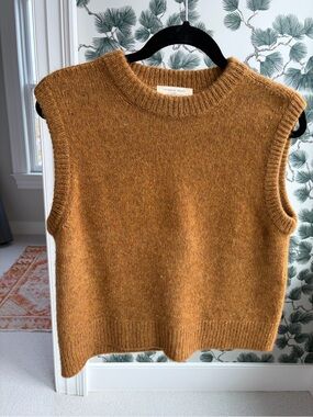 Sezane Samuel Jumper Sleeveless V-Neck Knit